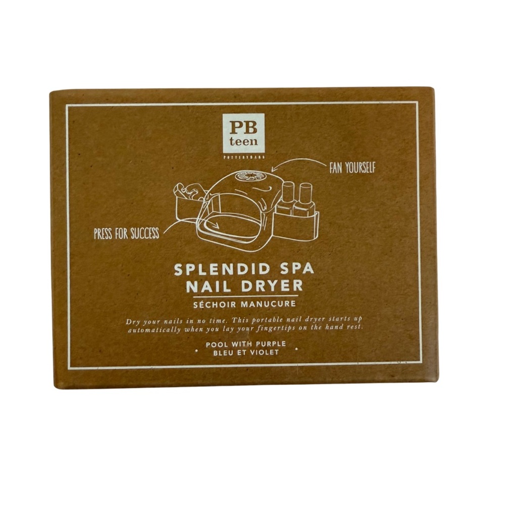Pottery Barn Teen Splendid Spa Nail Dryer